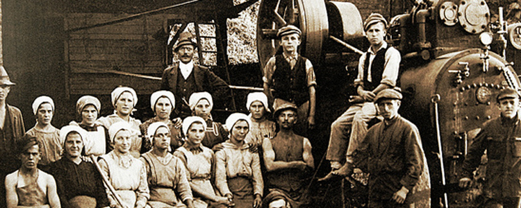 Trabajadores de la revolución industrial