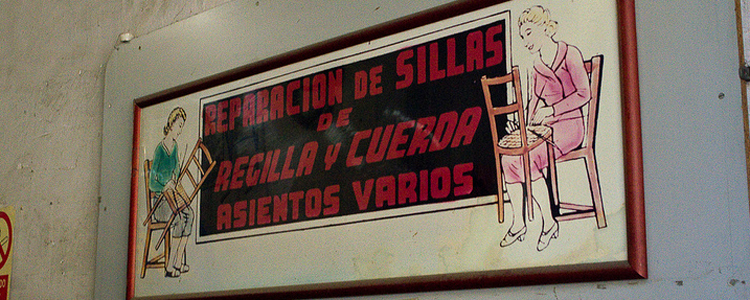 Se arreglan sillas