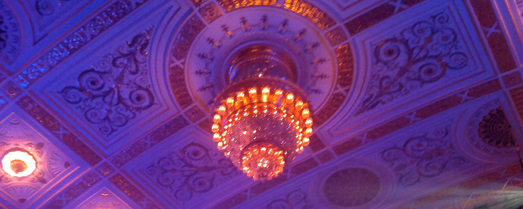 Lámpara del Konzertsaal de Viena