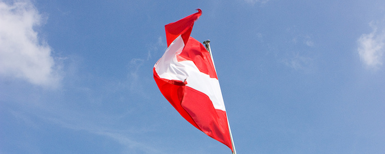 La bandera austriaca