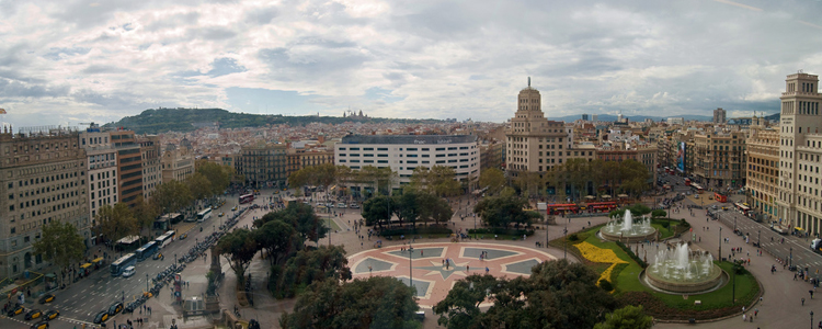 Plaza de cataluna